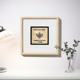 print only on hovsta-IKEA-frame
