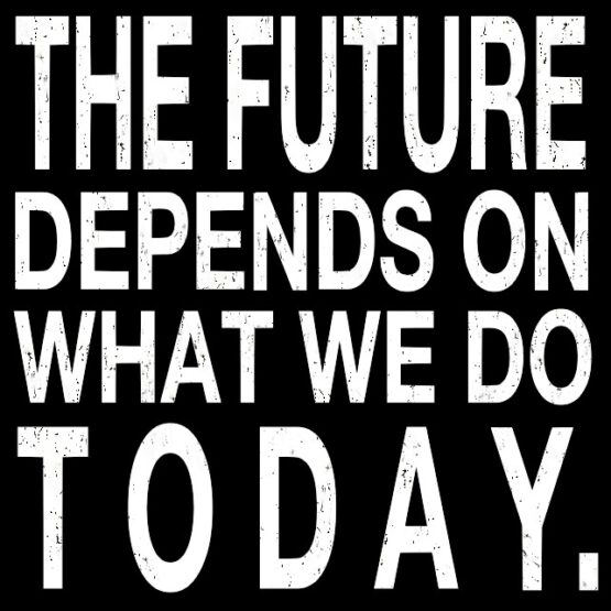 The future depends...